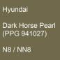 Preview: Hyundai, Dark Horse Pearl (PPG 941027), N8 / NN8.